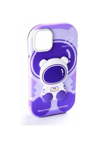 Merci Mt -14 Pro Uyumlu Figure Silicon Astronot Telefon Kılıfı