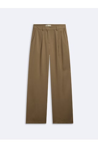 LTB Relaxed Fit Tencel Pileli Kahverengi Pantolon