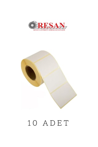 40x58 Eko Termal Etiket 600'lü Sarım 10 Adet Diğer