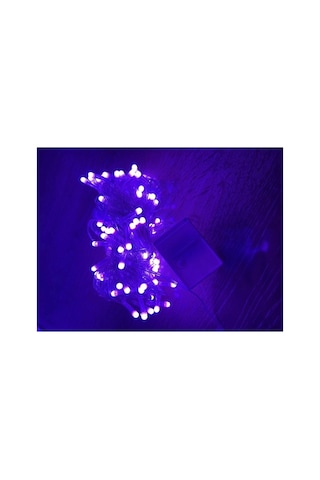 10m 100 Led Damla Uçlu Pembe Işık Şeffaf Kablo Mz-17-9 Etkinlik Dekoru Gece Lambası Kutlama Detayı
