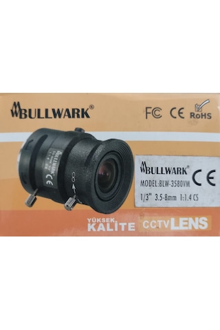 Bullwark BLW-3580VM 8 MM Yüksek Kalite Cctv Lens