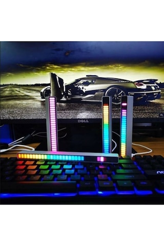Rgb Çubuk Sese Duyarlı Ekolayzer Şarjlı-taşınabilir Sese Duyarlı Ekolayzer