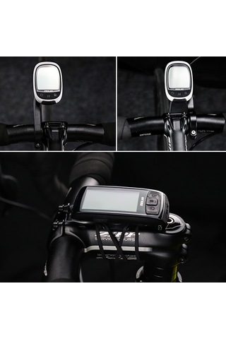 Geeroyoo Bisiklet Bilgisayarı İçin Evrensel Değiştirme Tutucu, Çift Taraflı, Kolay Kurulum, Yüksek Dayanıklı Nilon Ve Çelik Malzeme Siyah