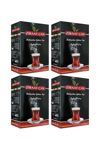 Ziraat Çay Siyah Hediyelik 500 Gr X 4 Adet