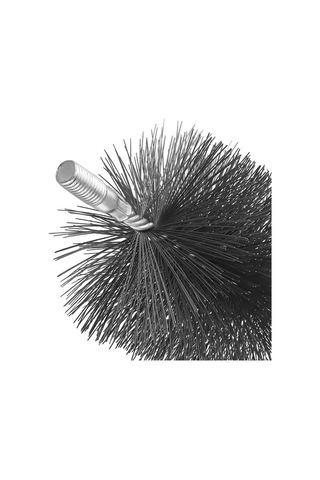Lemestar Kömürenbesi Temizleme Fırçası, Çelik Tellerden Yapılmış, Korumalı Kaplama, Rust Ve Kir Giderici, 170mm Uzunluk, Kolay Montajlı