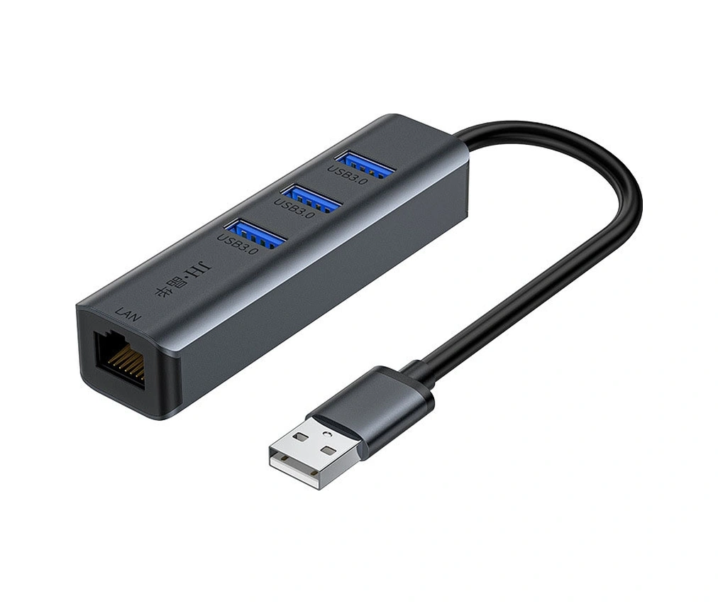 Sones Jınghua Gigabit Lan Dönüştürücü Bilgisayar Harici Sürücüsüz Ağ Kartı İçin, Özellikler: Usb3.0 Dört Portlu