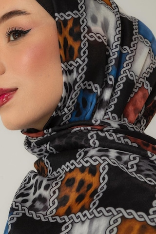 Mimiyum Soft Şal-zincir Leopar - Model 9 Çok Renkli