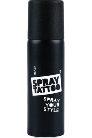 Farklı İnançlar Spray Tattoo Geçici Dövme Seti Dark Sprey Dövme Kiti