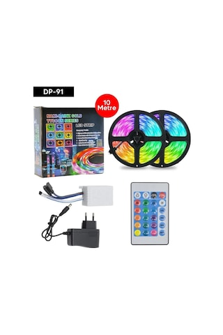 Dempower 10 Metre Şerit Led Asorti