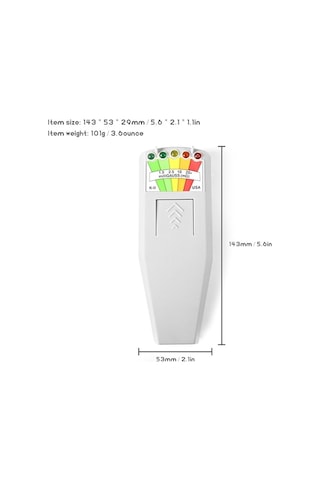 Didadodo K2 Gauss Metre, Taşınabilir Emf Dedektörü, Radyasyon Monitörü, 5 Led, Güçlü Sensör