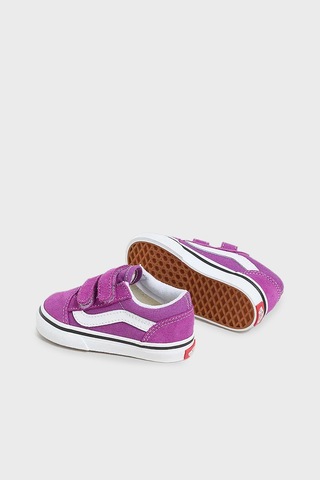 Vans Unisex Çocuk Ayakkabı Vn000ctge2t1 Mor-beyaz Mor-beyaz Mor - Beyaz