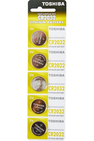 Toshiba CR2032 3V Li̇tyum Pil 5'li