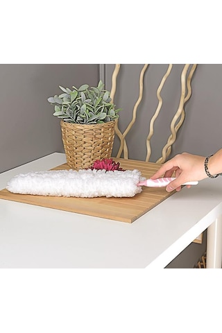 Toz Alıcı - Microfiber Peluşlu Çok Renkli