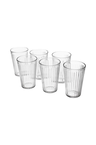 Ikea Vardageenn 6'lı İçecek Seti 310 Ml Şeffaf