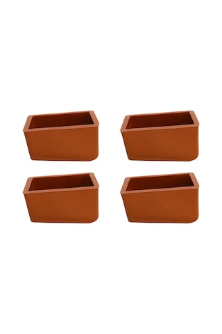 Asvera Safir Serisi Merdiven Ayak Takozu Takımı 20x30 & 20x40 Mm Kaydırmaz Plastik 1 Takım