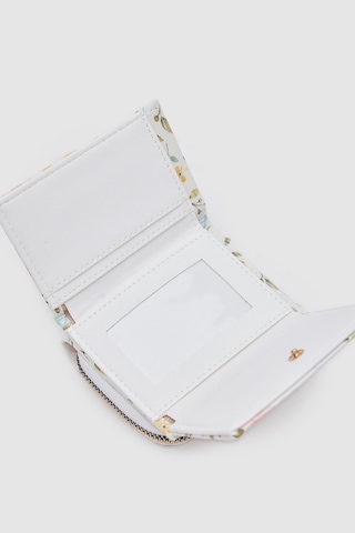 Çiçek Desen Bayan Cüzdan - Ol-1059 Siyah