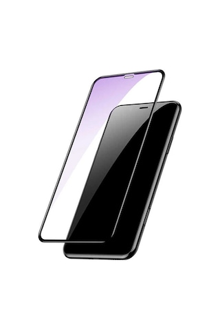 Baseus İphone 11 Pro Max 0.20mm Anti Blue Ray Tam Ekran Koruyucu- 5775