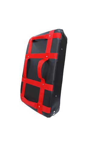 Pars 3 Kollu Büyük Boy Darbe Yastığı Siyah-kırmızı Kırmızı