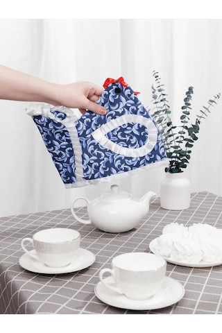 Rukavica Çaydanlık İsıtıcısı/kapak "tavuk" 316684695 Mavi