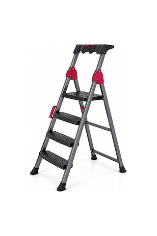 3+1 Basamaklı Metal Merdiven 150kg.taşıma 5570 1 Adet