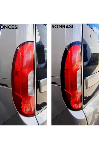 Fiat Doblo Stop Çerçeve Sticker-Kolay Uygulama