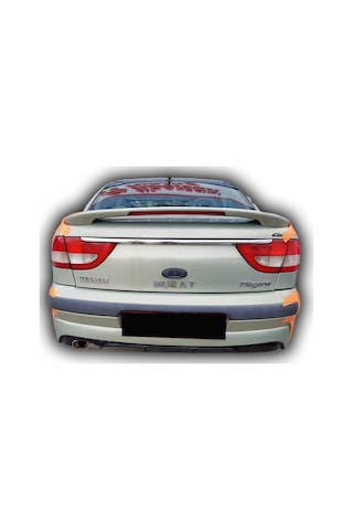 Renault Megane 1 Uyumlu Yedek Parça Işıklı Spoiler Boyasız