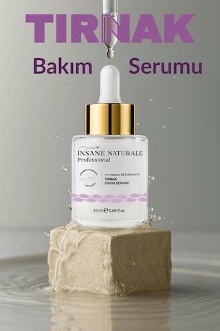 Insane Naturale Tırnak Bakım Serum 20 ML