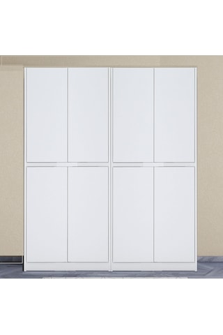 Umg Mobilya Voltra Patentli Çok Amaçlı Dolap, Mutfak Dolabı, Banyo Dolabı, Kiler Dolabı, Ayakkabılık Beyaz