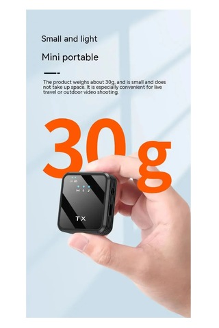 Kablosuz Yaka Mikrofonu Tip-c Android Kamera Iphone Uyumlu Stüdyo Mikrof