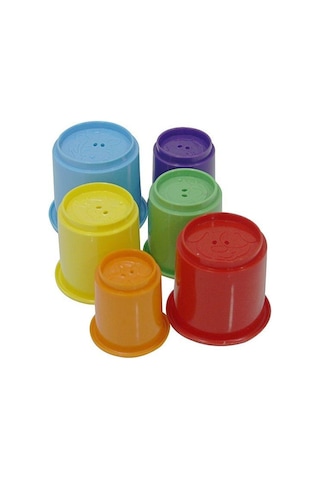 Sevimli Kule Kiki Dizme Oyunu Bebek Oyuncağı