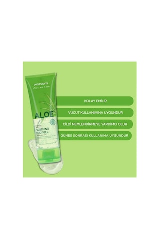 Güneş Sonrası Aloe Vera Vücut Jeli 100 Ml