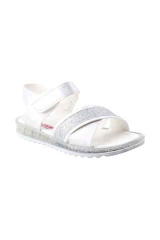 Arzen 4012 Simli Çapraz Bantlı Kız Çocuk Bebe Sandalet Ayakkabı 001