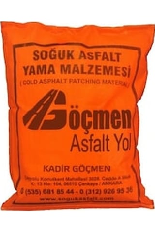 Soğuk Asfalt, Asfalt Yama, Torba Asfalt 35 Kg