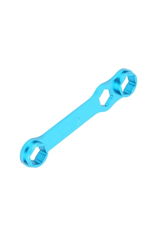 Xindoker Balık Makinesi Tamiri İçin Alüminyum Anahtar - 10.0/10.2/11mm Somunları Ve Batık Somunları Çıkarma, Hafif Ve Taşınabilir, Mavi Renk