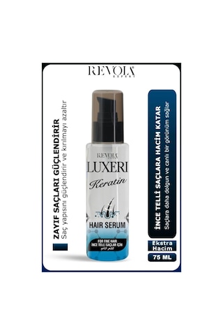 Luxeri İnce Telli Saçlar İçin Saç Bakım Serumu 75 Ml Keratin