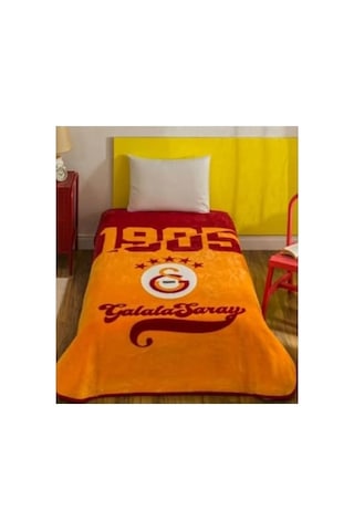 Taç Lisanslı Galatasaray Şampiyon 25 Tek Kişilik Battaniye 160 X 220 Diğer