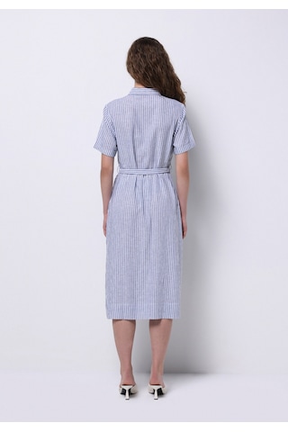 Colins Regular Fit Kadın Mavi Elbise Cl1068244 Q1.v1 Ble Mavi