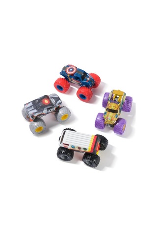 Monster Jam Kamyon Marvel Tekli Paket