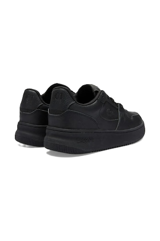 Lacoste L001 224 7 Sma Leather Mens Sneaker Hakiki Deri Erkek Günlük Spor Ayakkabı Siyah Siyah