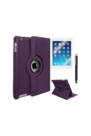 Prolysus iPad Uyumlu Mini 5 Kılıf Dönerli Standlı Tablet Kılıfı