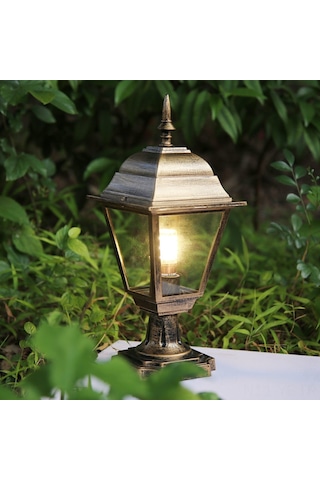 Yifomall Dış Mekan Duvar Lambası - Ev, Bahçe, Balkon İçin Dayanıklı, Enerji Verimli, Zirve/portakullük Aydınlatması Krom, Mandalina Cam, Elektrikli Diğer