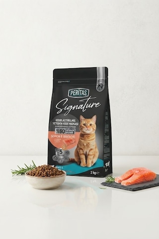 Peritas Somonlu Kısırlaştırılmış Kedi 2 Kg
