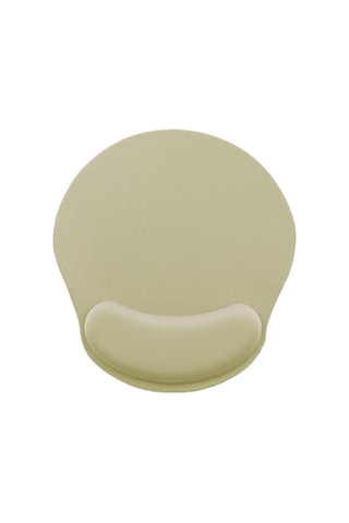 Microcase AL3832 Kaydırmaz Taban Mat Bilek Destekli Mouse Pad 23 x 25 CM Bej