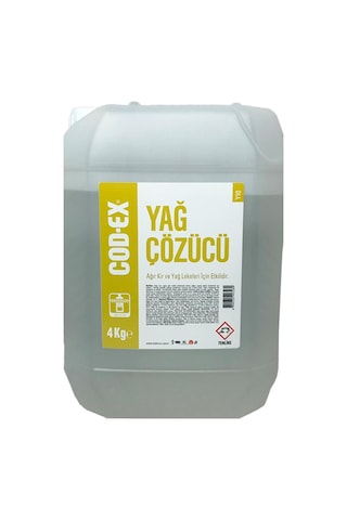 Cod-ex Yağ Çözücü 4 L