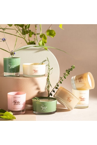 Mudo Home Wıld Sandal Ağacı Mum 200gr Pembe