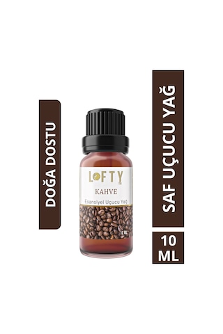 Lofty Kahve Uçucu Yağ Buhurdanlık Esansı Oda Kokusu 10 ML