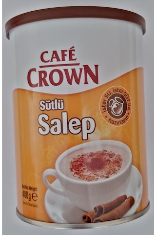 Cafe Crown Salep + Sıcak Çikolata Tadıyla Toz İçecek 2 x 400 G