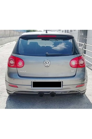 Vw Golf 5 R32 Arka Ek Reflektörlü Mat Siyah 2003 2005 2006 2007 2008 2009 Arka-difizör-bodykit-ek