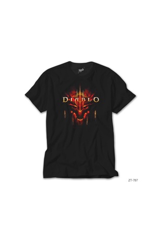 Diablo 3 Siyah Tişört Siyah