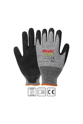 Beybi Cl300 Lateks Kaplı Kesilmeye Dayanıklı Kesilmez Eldiven